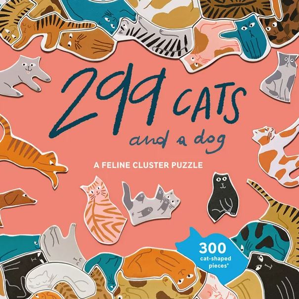 Laurence King 299 Cats (And A Dog) 300 Piece Puzzle