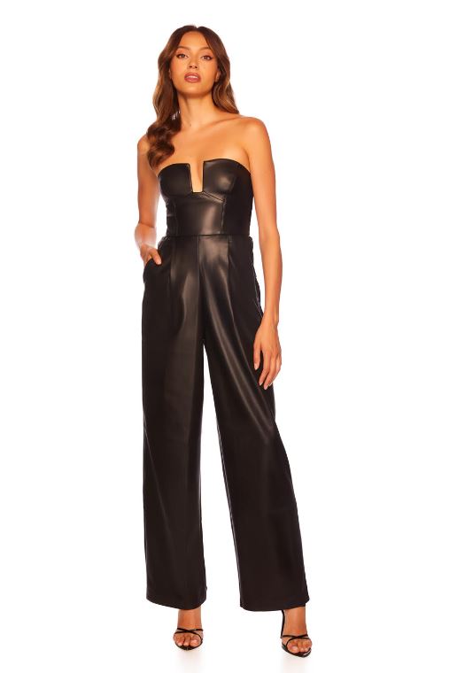 Susana Monaco Square Wire Jumpsuit