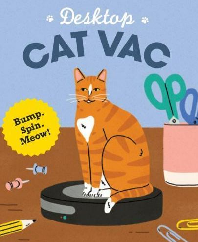 Hachette Desktop Cat Vac