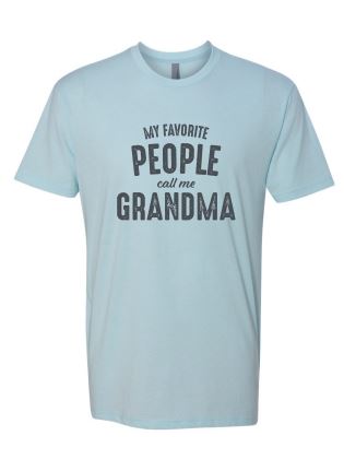 T-shirt imprimé grand-mère au bord du lac