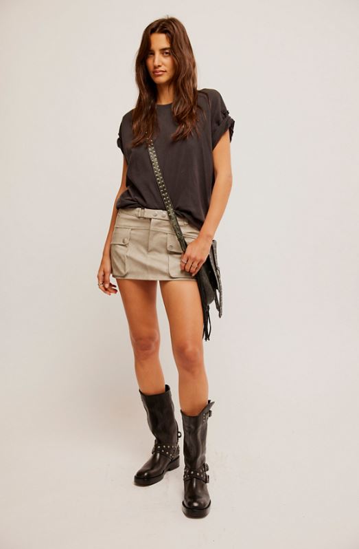 Free People Mod Moment Mini Skirt