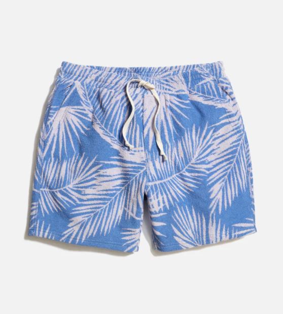 Marine Layer Terry Out Jacquard Short 6"