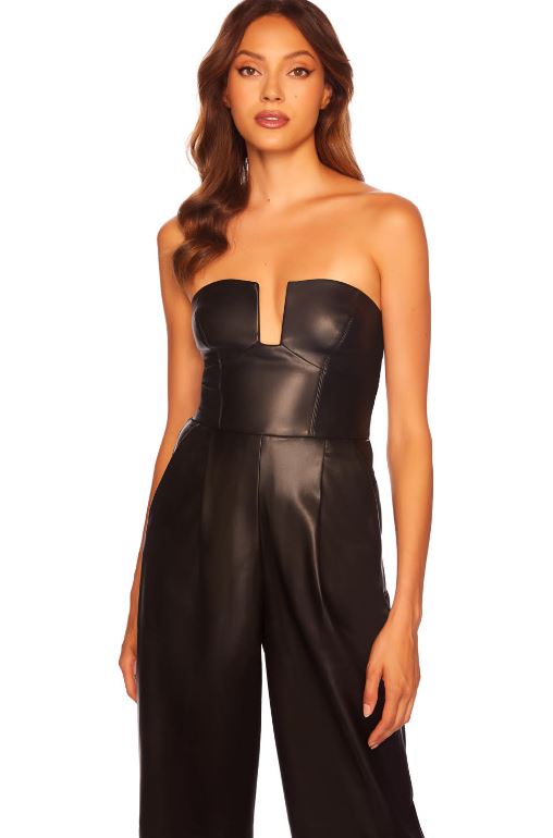 Susana Monaco Square Wire Jumpsuit