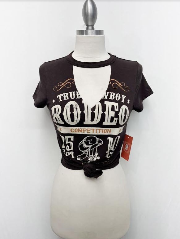 G Mini Cowboy Rodeo Knot Tee