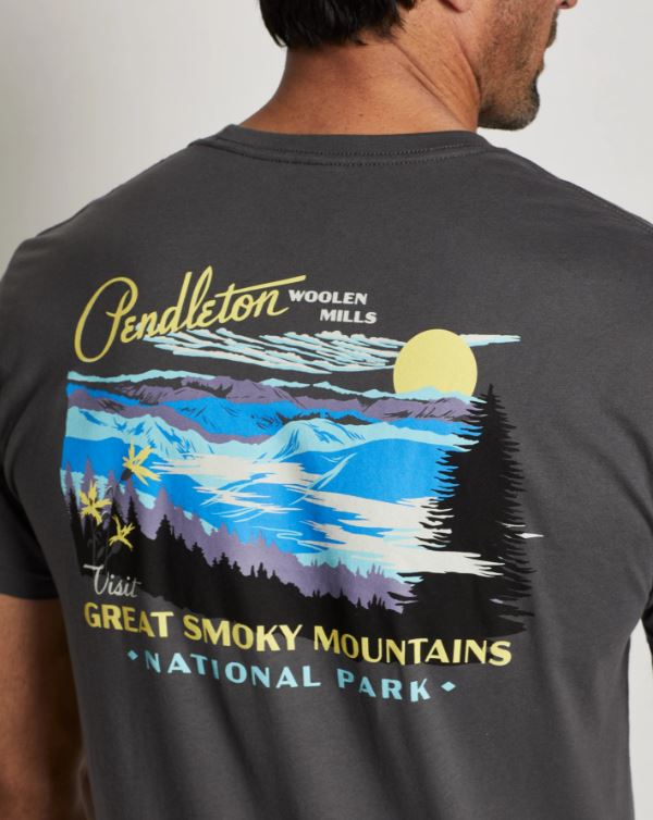 Pendleton Great Smokey Mountains Grafik-T-Shirt