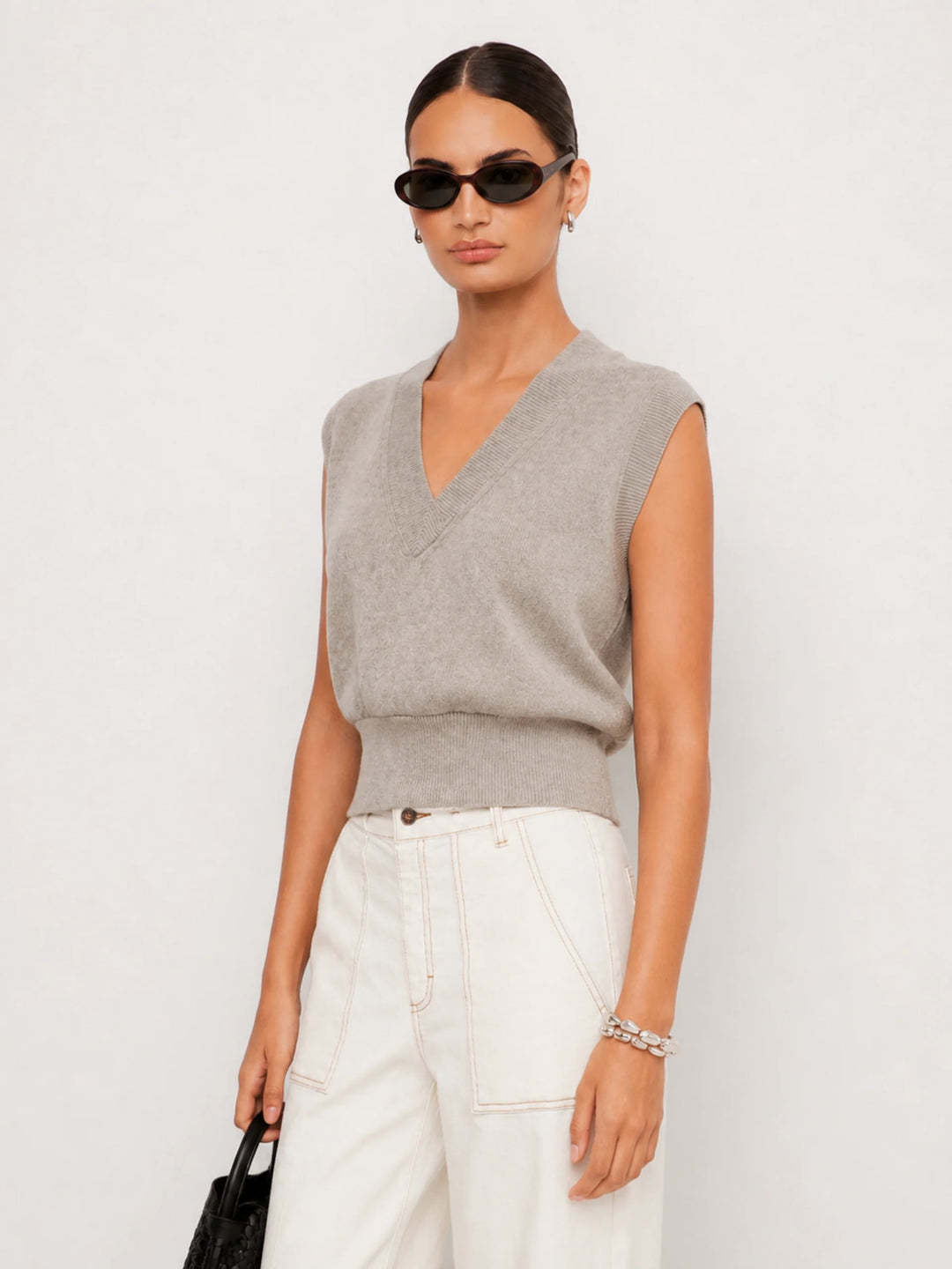 Fifteen Twenty Holly V Neck Top