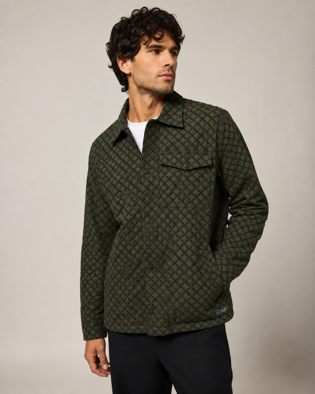 Scotch & Soda Broderie Anglaise Coach Jacket