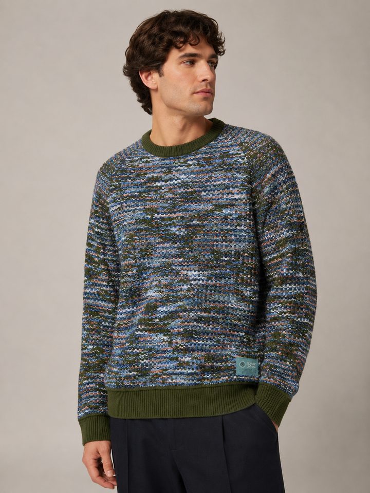 Scotch & Soda Jacquard Relaxed-Fit Pullover
