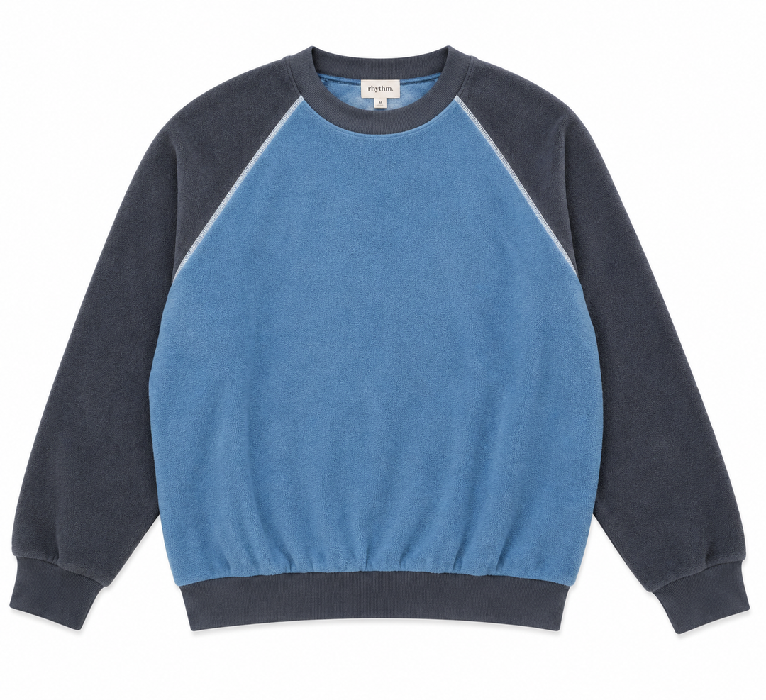 Rhythm Heavyweight Raglan Polar Crew