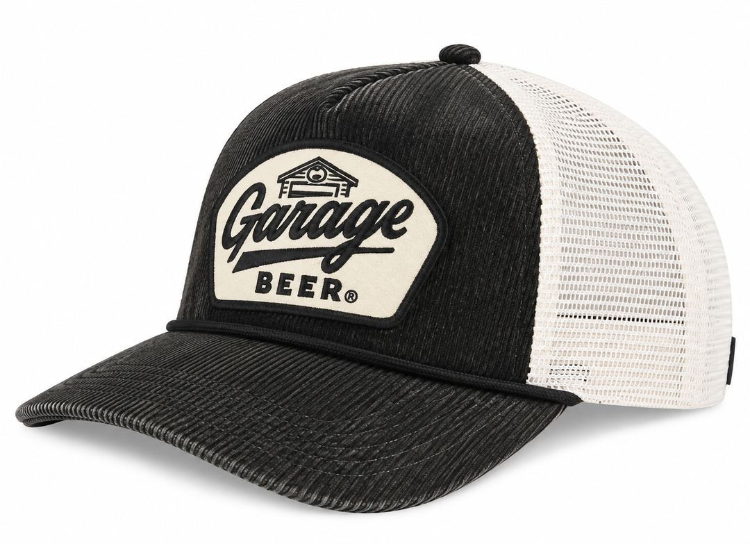 American Needle Corduroy Roscoe Mesh Garage Beer Hat