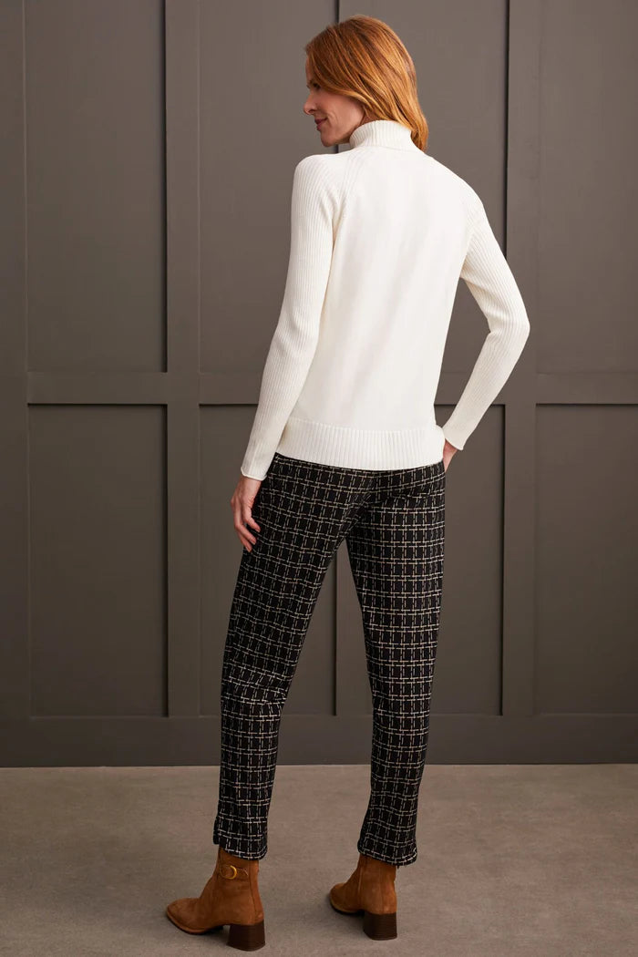 Tribal Turtle Neck Sweater