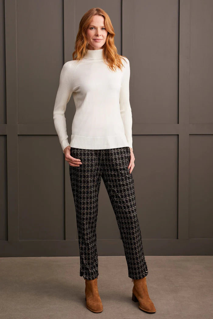 Tribal Turtle Neck Sweater