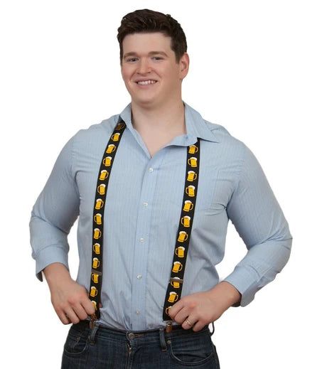 Dale's Exclusive Beer Mug Suspenders