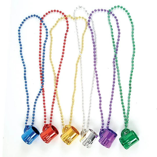 Dale's Exclusive Beer Mug Bead Necklace