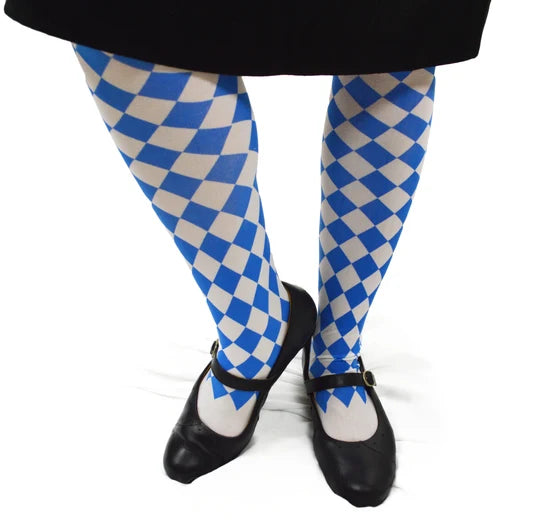 Dale's Exclusive Bavarian Checker Knee-High Socks