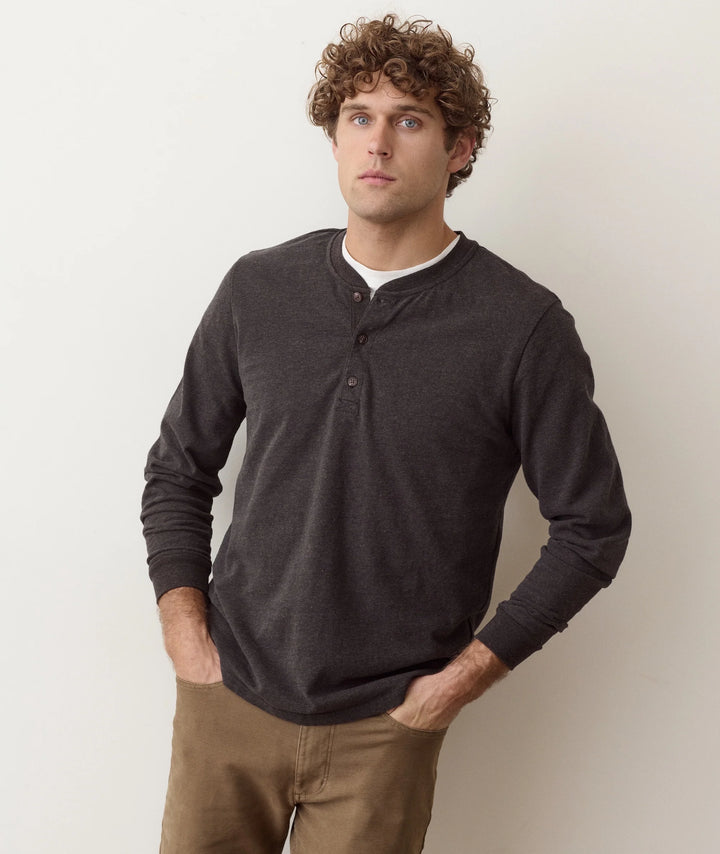 Marine Layer Luxe Jersey Henley