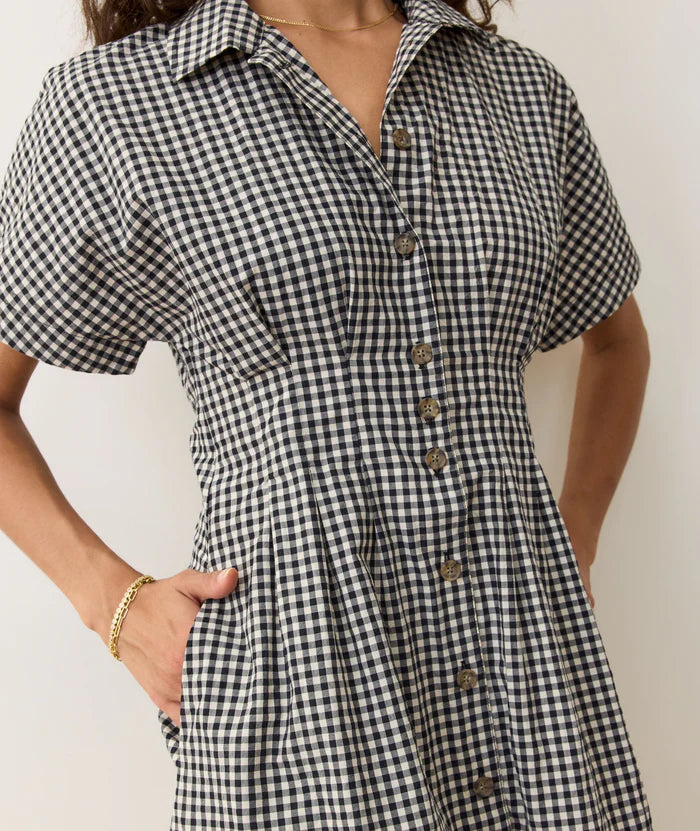 Marine Layer Arden Mini Shirt Dress