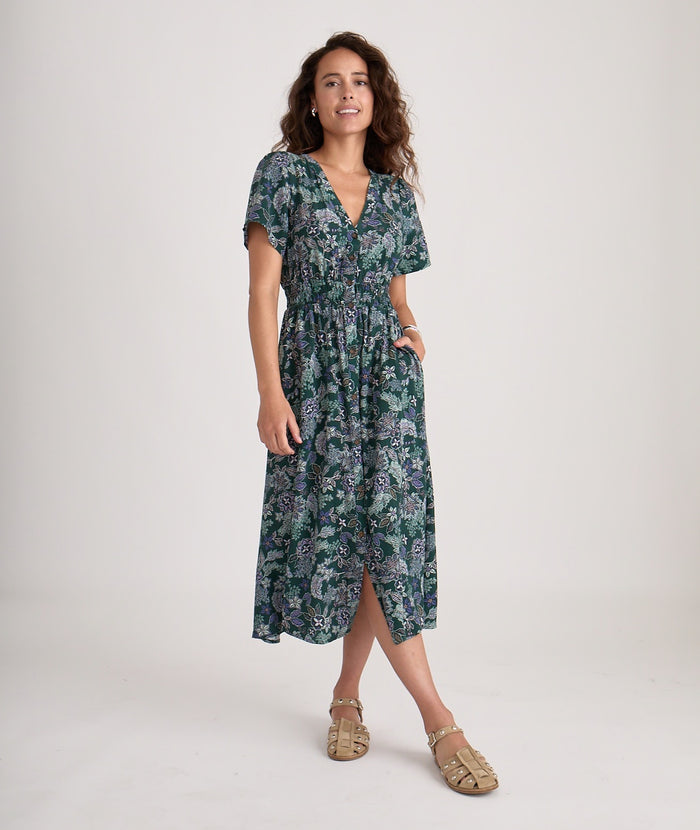 Marine Layer Annika Midi Dress