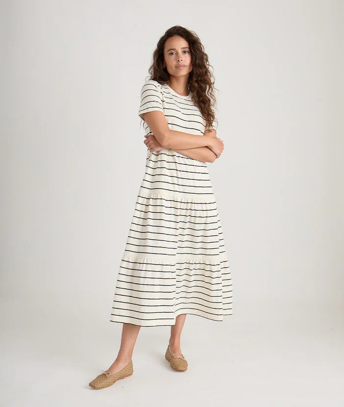 Marine Layer Vintage Slub Midi Dress