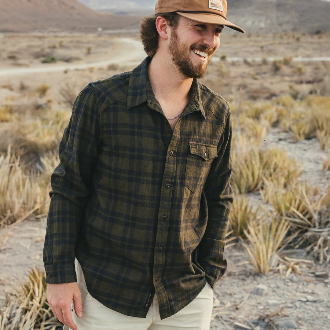 Howler Brothers La Grange Lightweight Flannel
