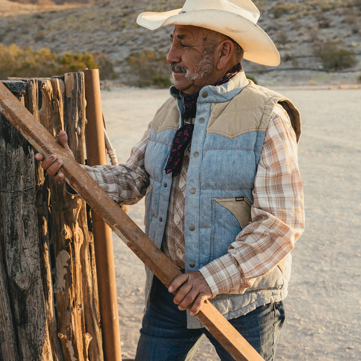 Howler Brothers Denim Rounder Vest