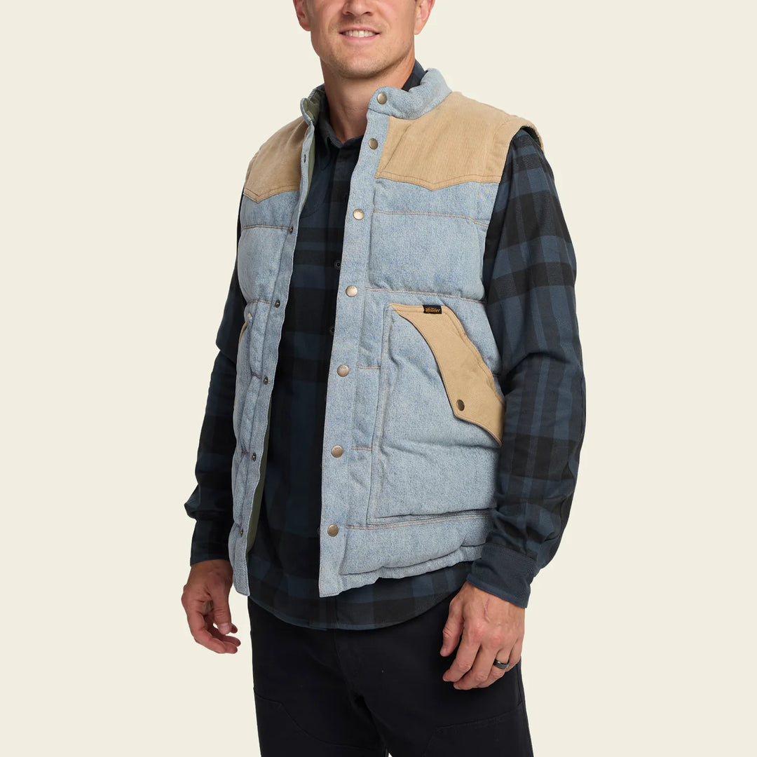 Howler Brothers Denim Rounder Vest