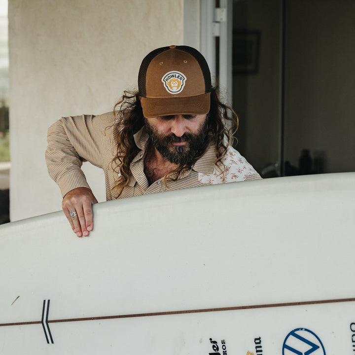 Howler Brothers Standard Hat El Mono Badge