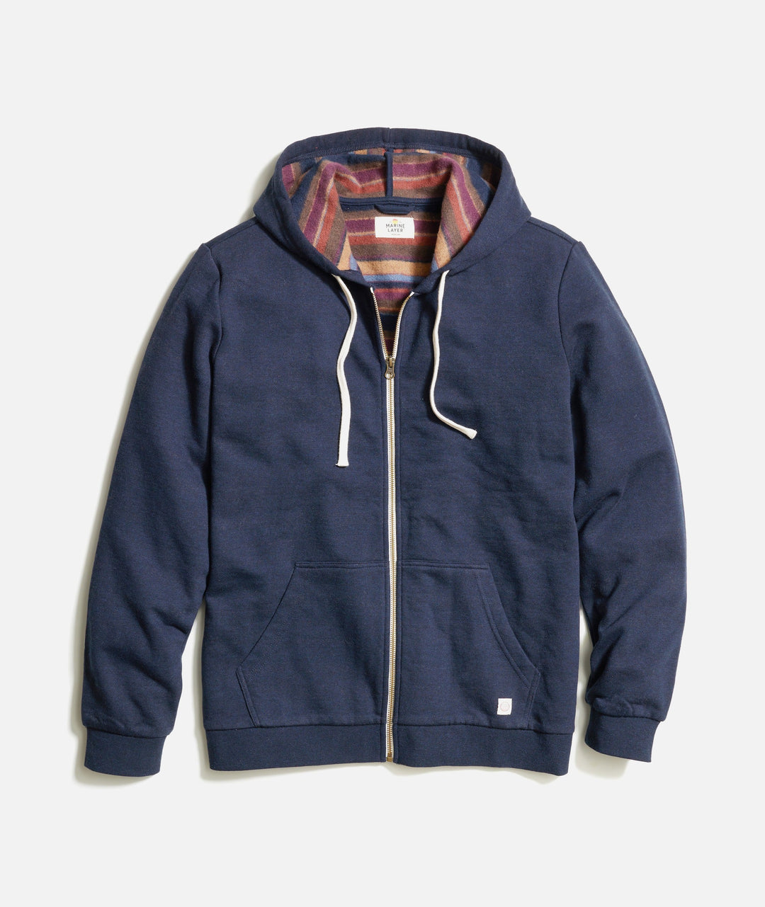 Marine Layer Fleece Stripe Full-Zip