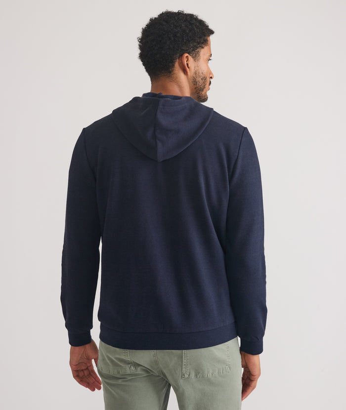 Marine Layer Fleece Stripe Full-Zip