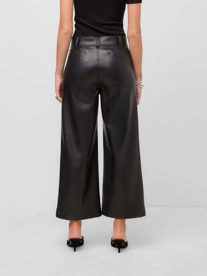 Fifteen Twenty Rylee Cropped Pants-Faux Leather