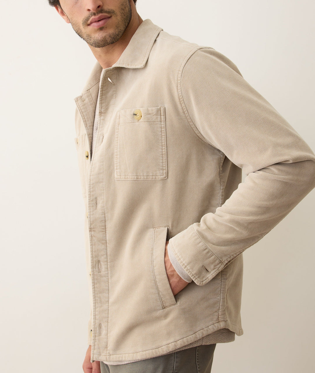 Marine Layer Max Moleskin Overshirt