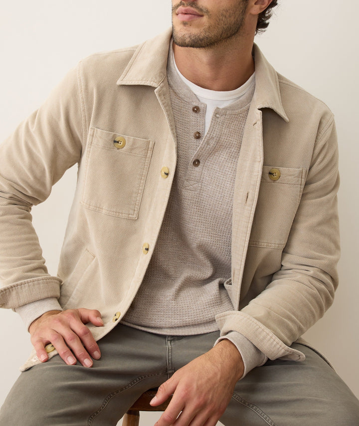 Marine Layer Max Moleskin Overshirt