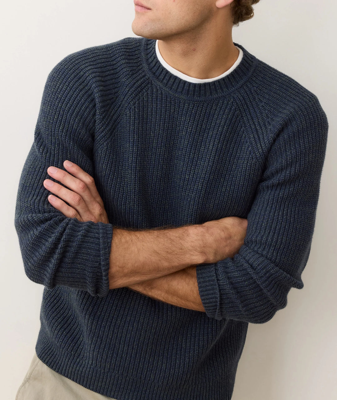 Marine Layer Inverness Coleman Crew Sweater