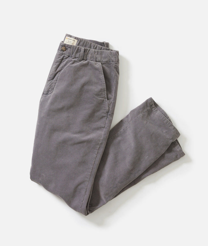 Marine Layer Saturday Moleskin Slim Straight Chino