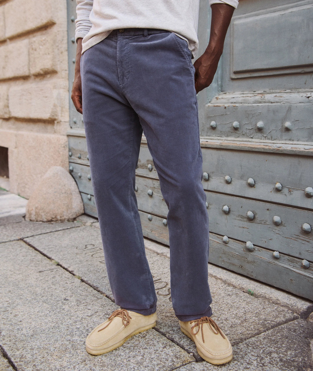 Marine Layer Saturday Moleskin Slim Straight Chino