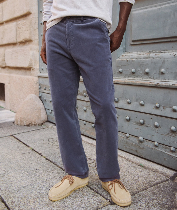 Marine Layer Saturday Moleskin Slim Straight Chino