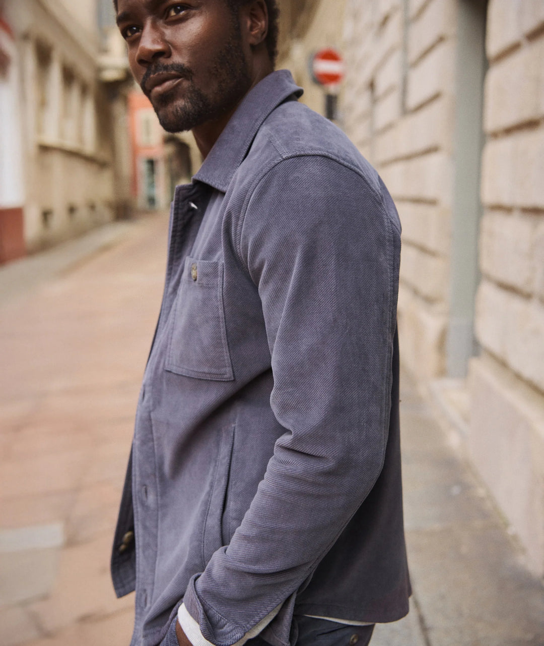 Marine Layer Max Moleskin Overshirt
