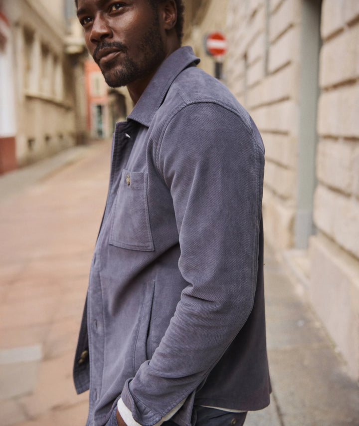 Marine Layer Max Moleskin Overshirt