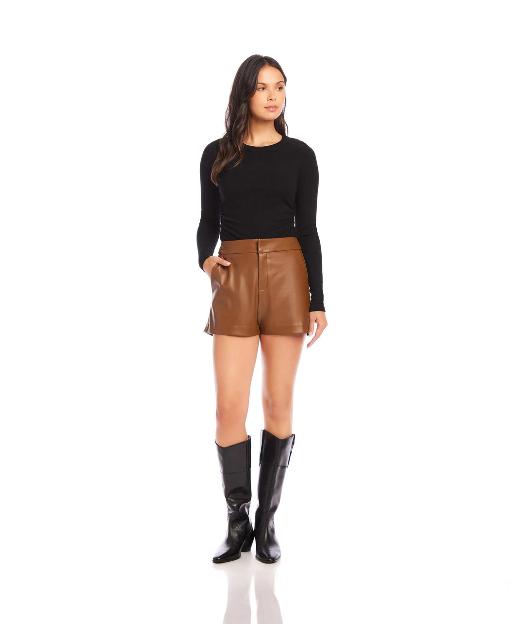 Fifteen Twenty Side Shirred Top