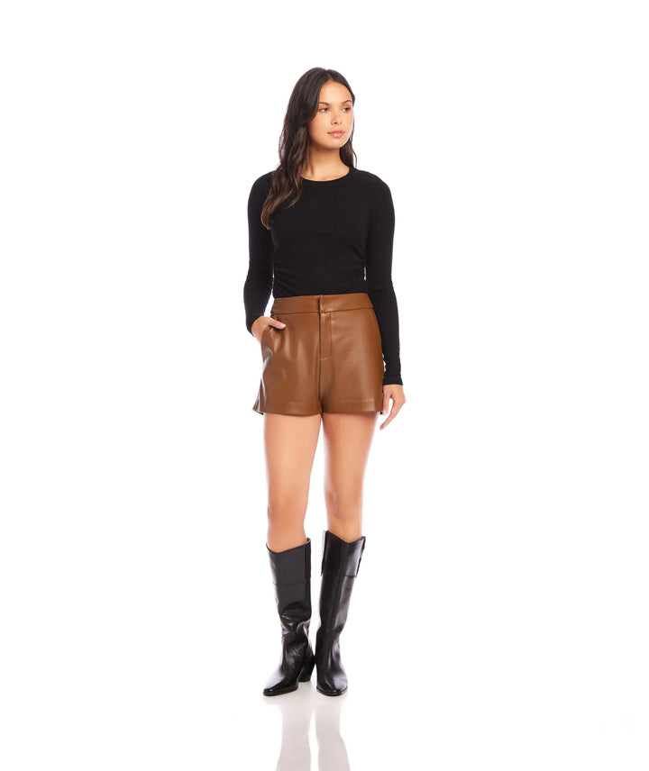 Fifteen Twenty Side Shirred Top