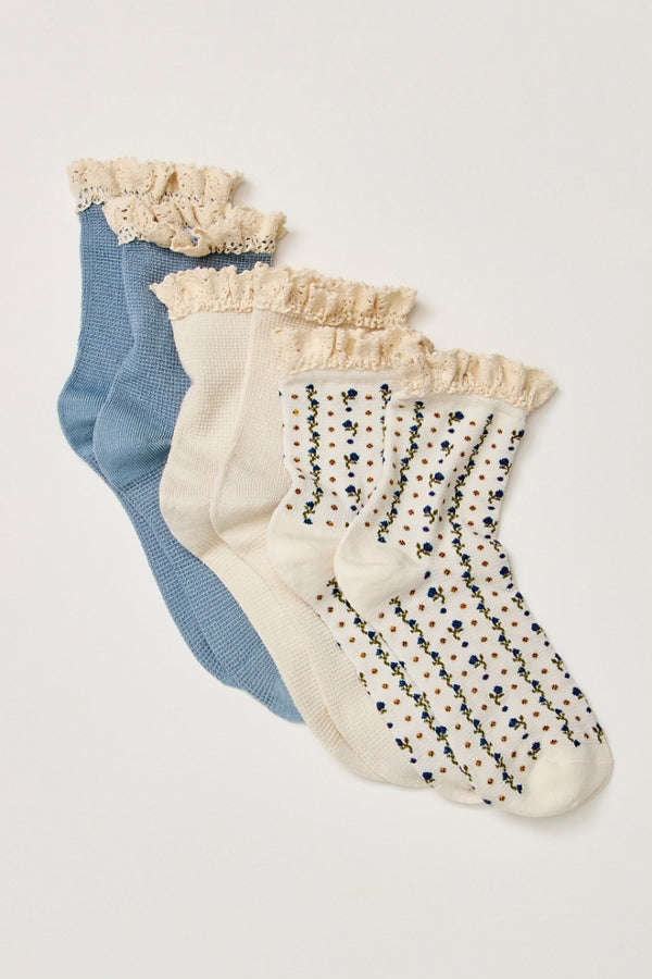Free People Ruffle Sock Pack