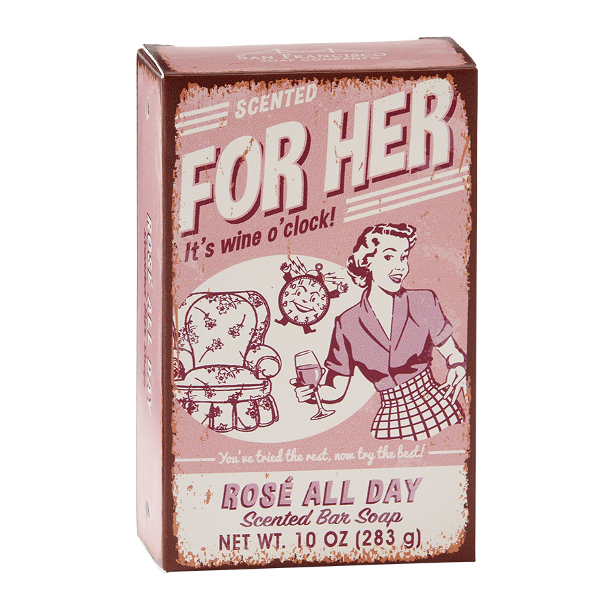 San Francisco Soap Co For Her Rose All Day Bar Soap