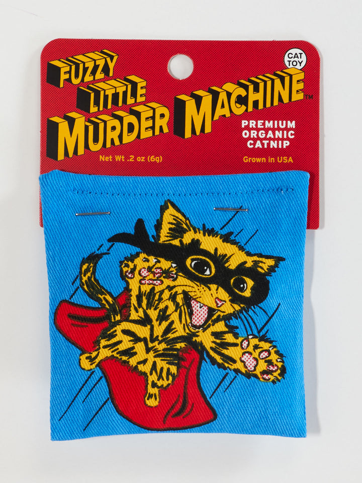 Blue Q Fuzzy Murder Machine Catnip Toy