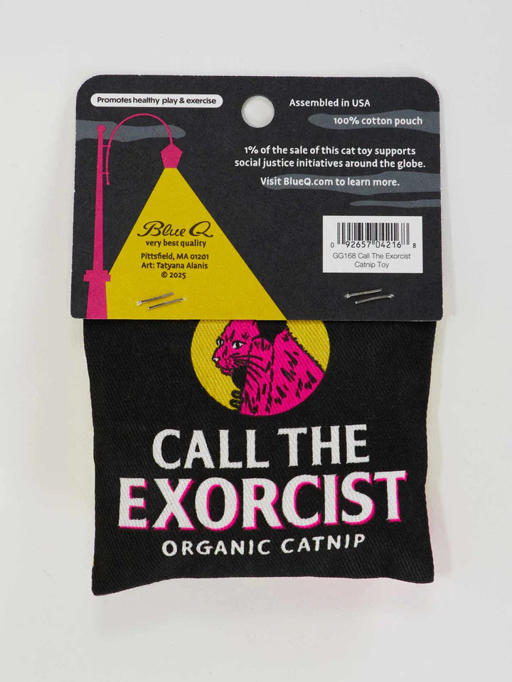Blue Q Call The Exorcist Catnip Toy