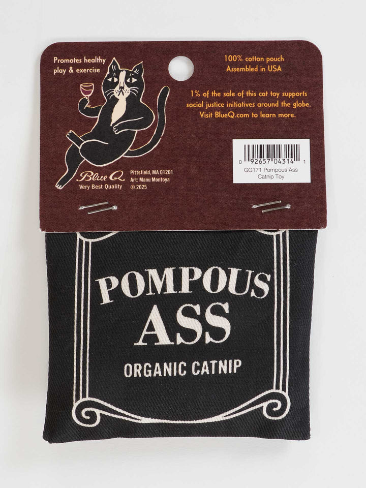 Blue Q Pompous Ass Catnip Toy