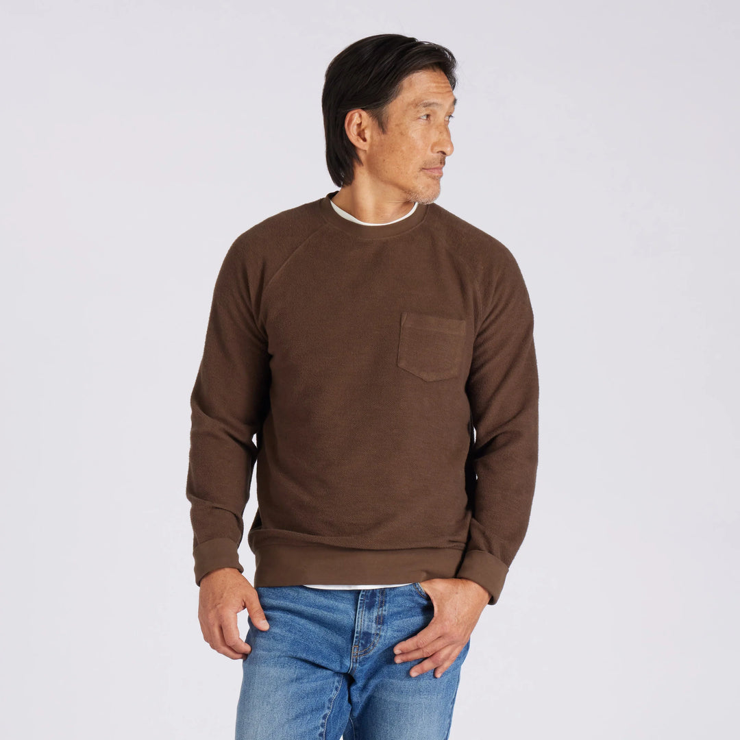 Grayers Dunlop Reverse Fleece Crew Neck