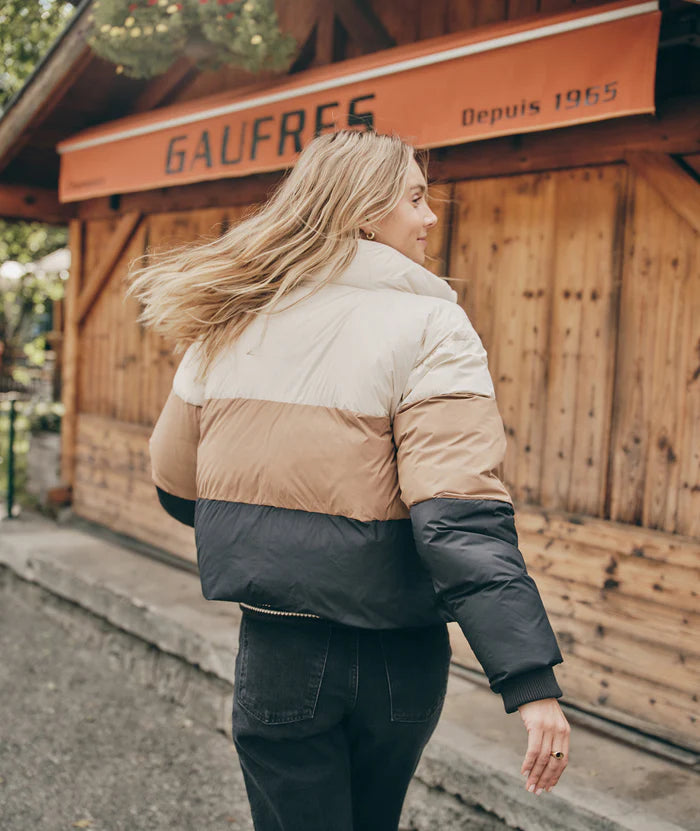 Marine Layer Gia Crop Puffer Jacket