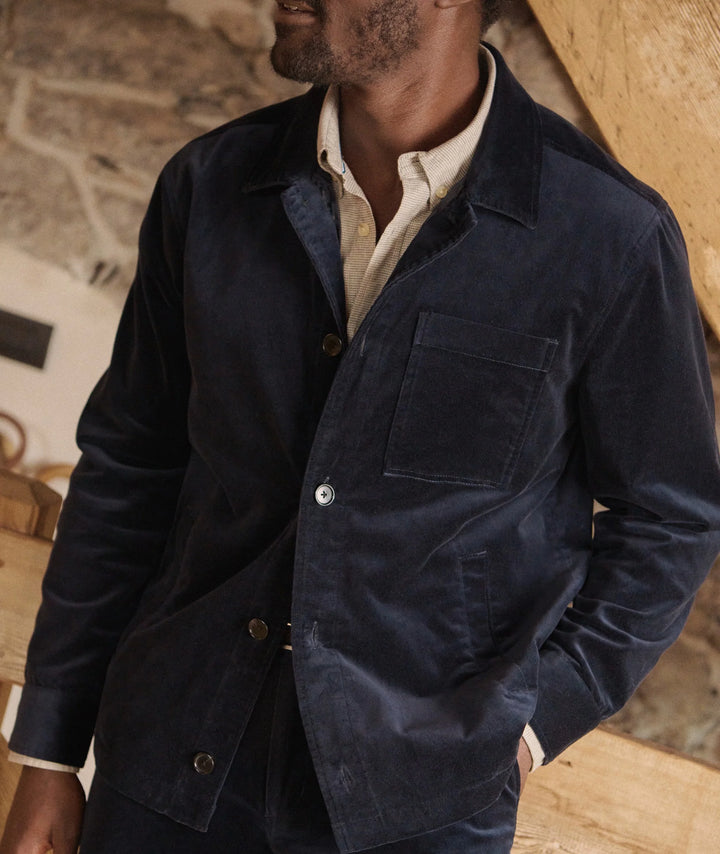 Marine Layer Lorenzo Velvet Jacket