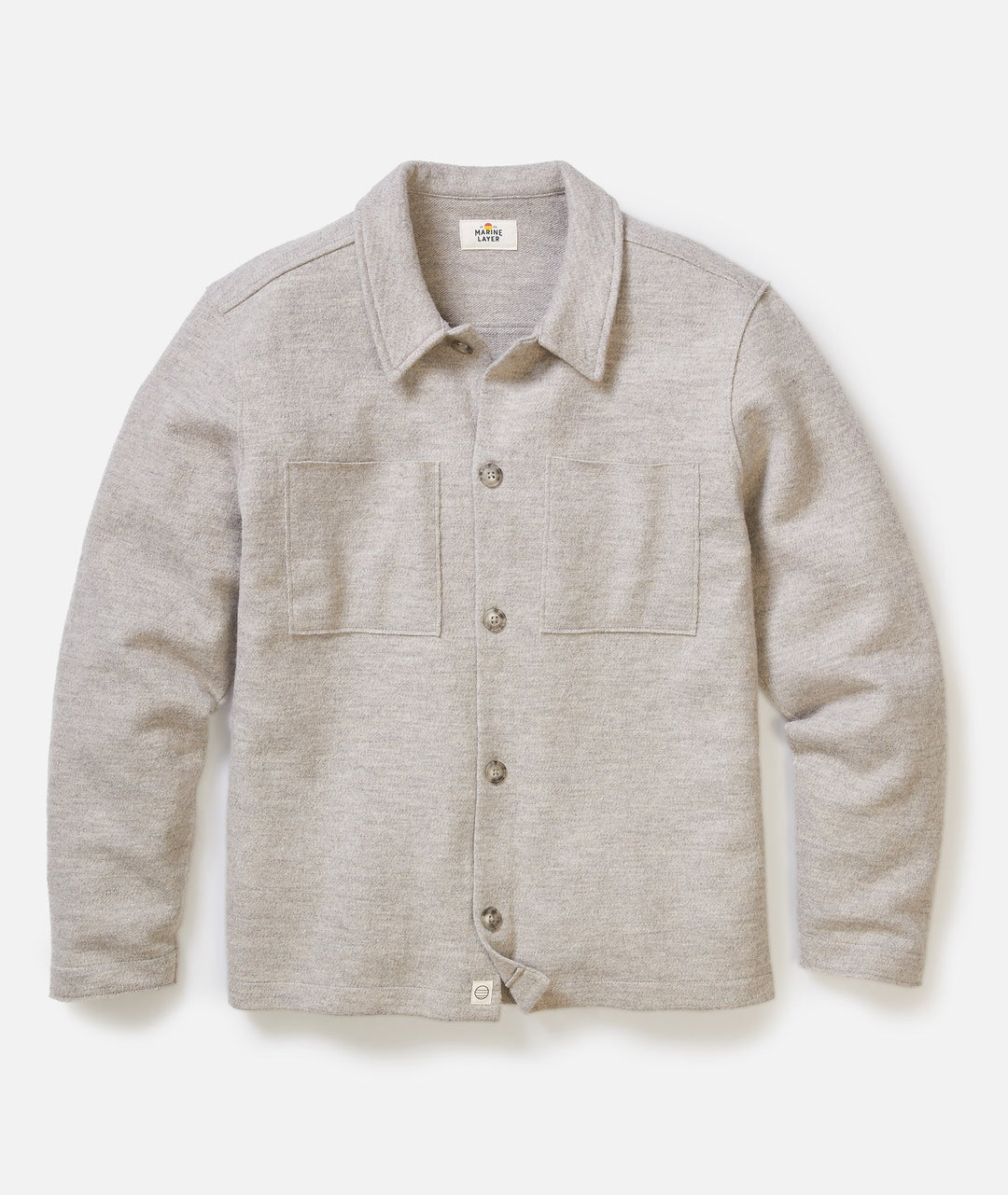 Marine Layer Mendocino Boiled Wool Overshirt