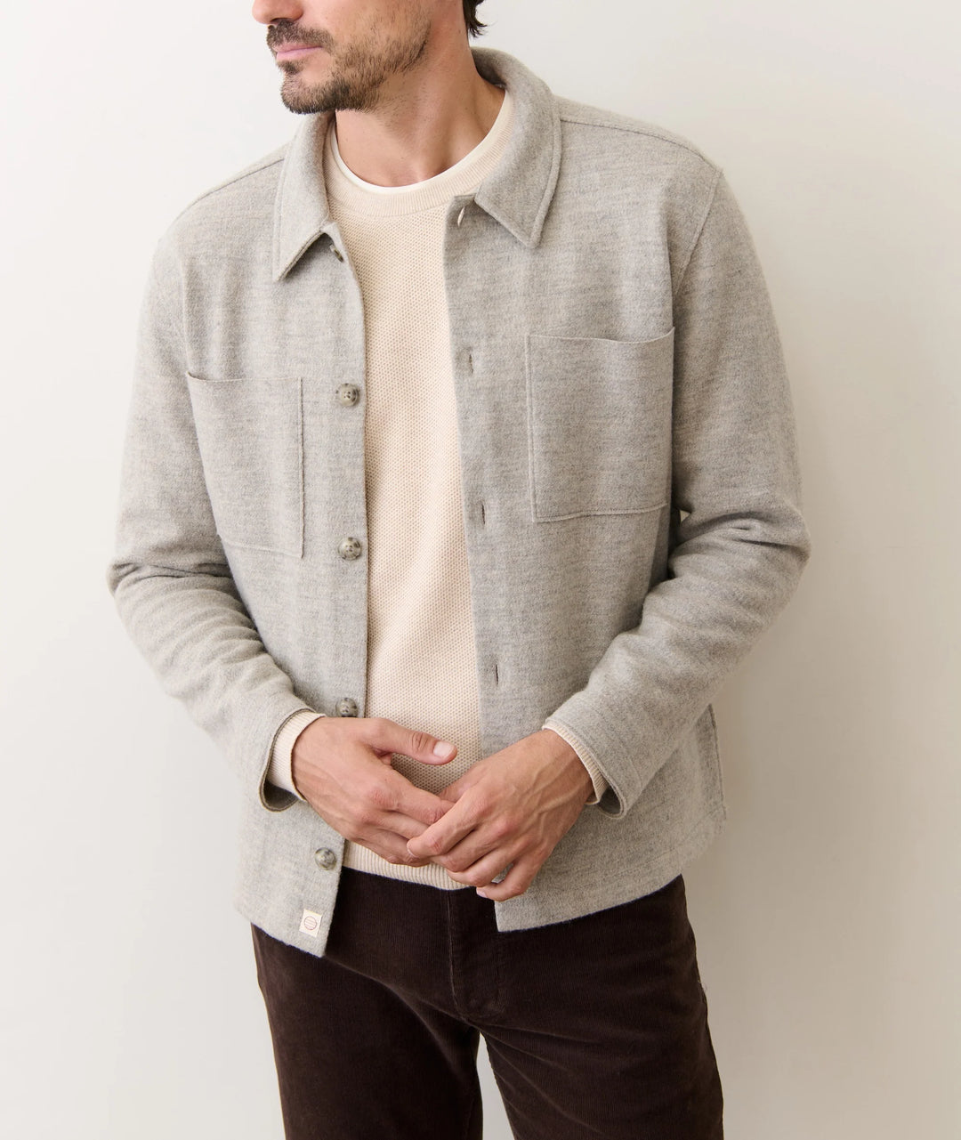 Marine Layer Mendocino Boiled Wool Overshirt